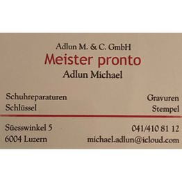 Schuhmacher Schuhreparaturen Schlüsselservice Gravuren